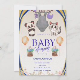 Elegant Baby Shower Invitation | Modern Minimalist Einladung