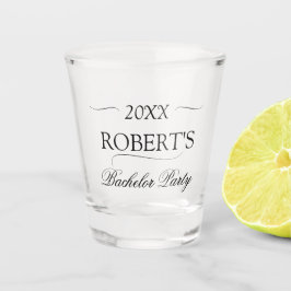Elegant Bachelor Party Schnapsglas