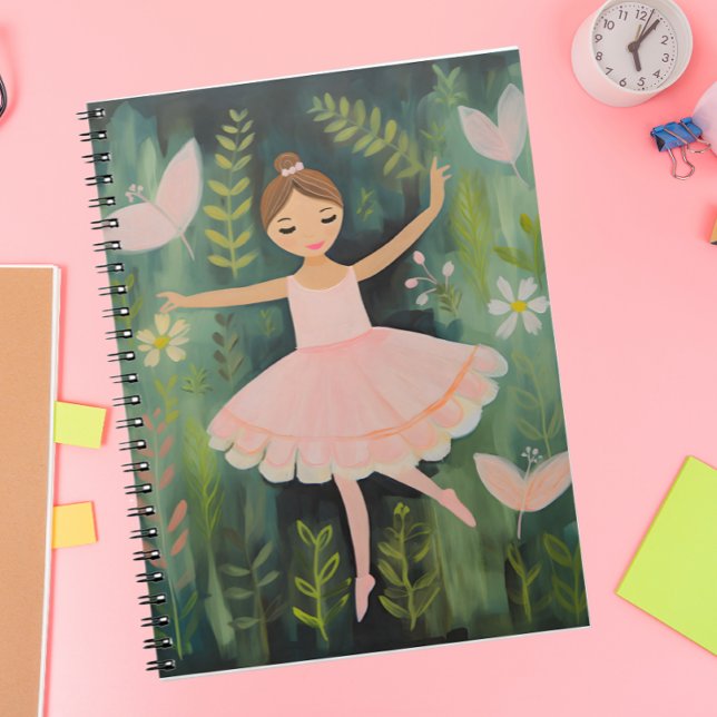 Elegant Ballerina Notizblock (Von Creator hochgeladen)