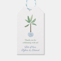 Elegant Banana Leaf Tree Hostess Vielen Dank