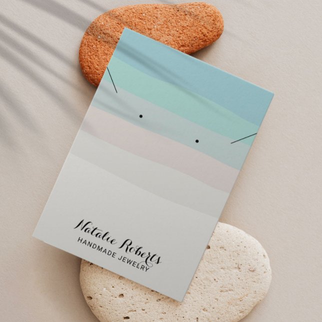 Elégant Beach Colors Bijoux Écran d'oreille (Créateur téléchargé)