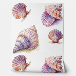 Elegant Beach Wedding Seashells Pearls Nautical Tapete
