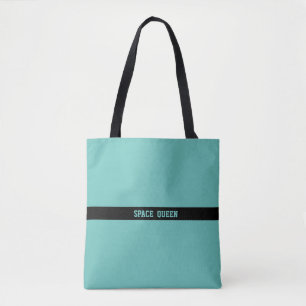 Elegant Beautiful Black & Aquamarin Tasche