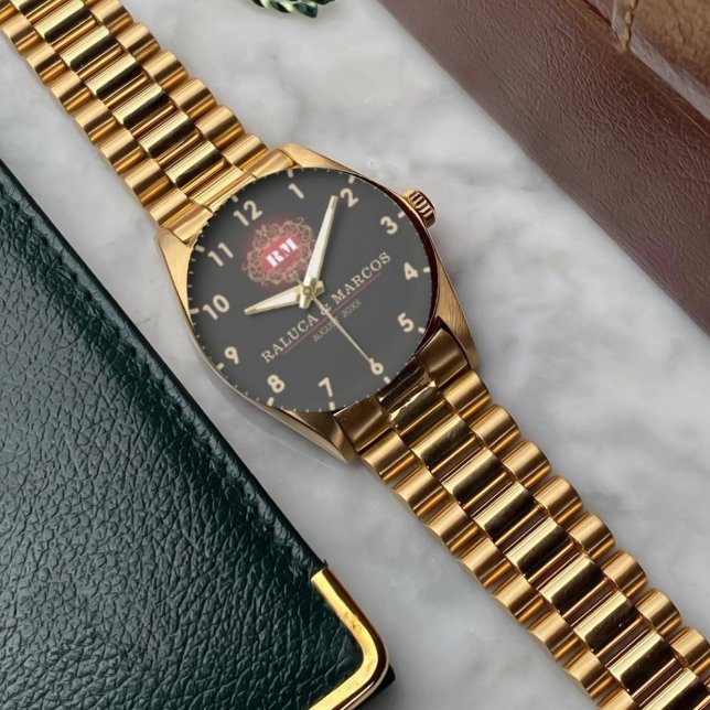 Elegant beautiful classic botanical armbanduhr (Von Creator hochgeladen)