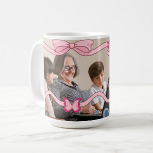 Elegant Best Oma Ever Grandkids Dusty Pink Kaffeetasse