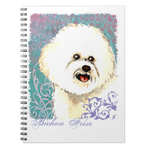 Elegant Bichon Frise Notizblock