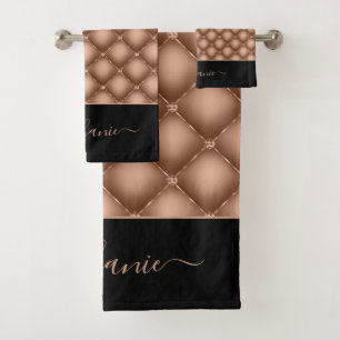 Élégant bijou en or Rose personnalisé