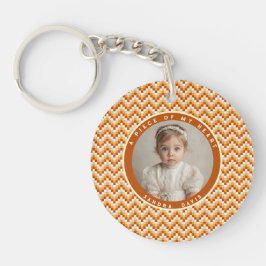 Elegant Birthday Gifts For Mom Stripe Pattern Schlüsselanhänger