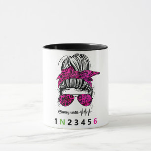 Elegant bis... Lustiges Motorrad T-Shirt Tasse