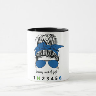Elegant bis... Lustiges Motorrad Tasse