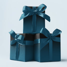 Elegant Black and Ocean Blue Aquamarin Ombre Geschenkpapier