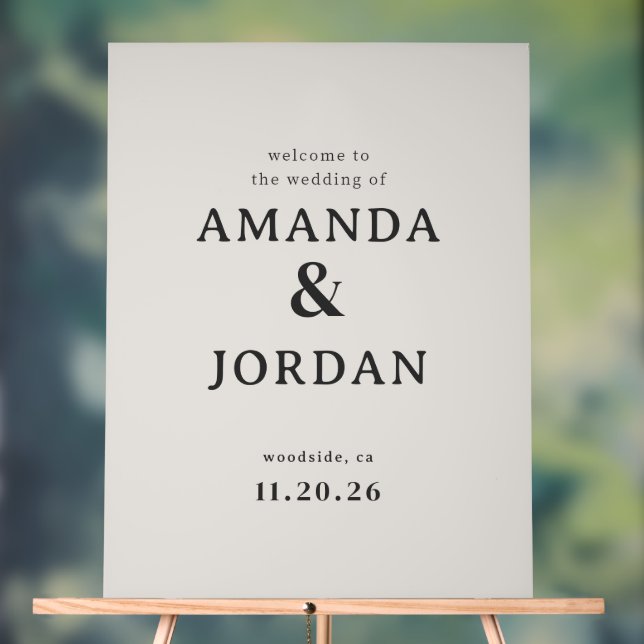 Elegant Black Calligraphy (Neutre)