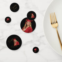 Elegant Black & Gold Graduation