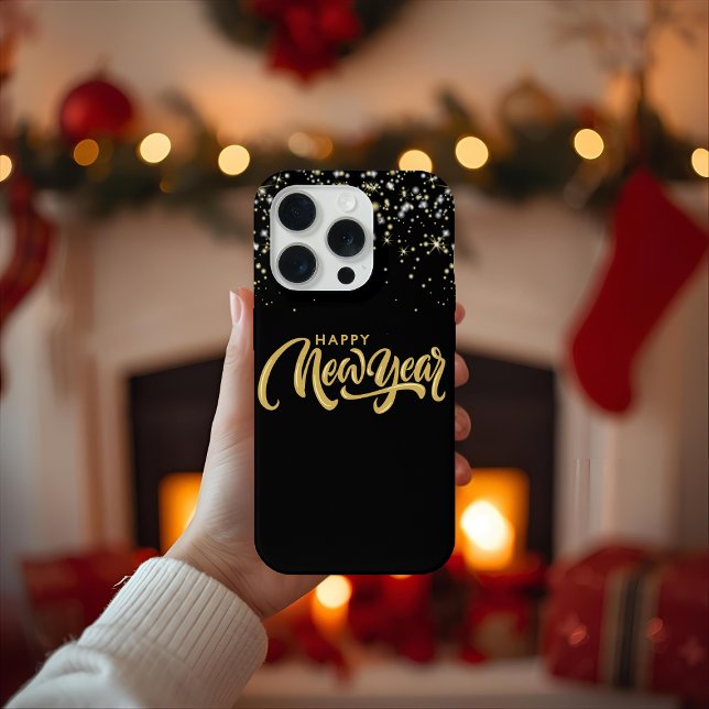 Elegant Black Phone Case for iPhone15Pro iPhone 15 Pro Hülle (Von Creator hochgeladen)