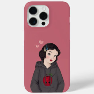 Élégant Blanche Neige iPhone 15 Pro Coque