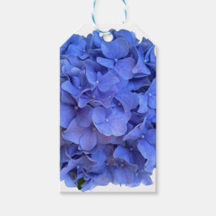 Elegant Blauer Korallenblumen Geschenkanhänger