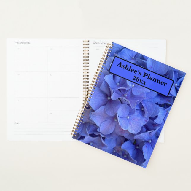 Elegant Blauer Korallenblumen Planer (Anzeige)
