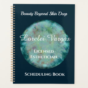 Elégant bleu vert Aquarelle Esthétique