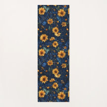 Elegant Blue Floral