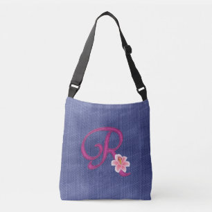 Elegant Blue R Tragetaschen Mit Langen Trägern
