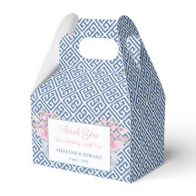 Elegant Blue White Pink Chinoiserie Chic Wedding