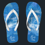 Elegant Blue White Wedding Bride Tribe Flip Flops<br><div class="desc">Diese eleganten Flip Flops mit klassisch blauen und weißen Farbverlaufsmustern sind ein unvergessliches Geschenk für Hochzeitsfeier-Mitglieder: Braut, Brautjungfrauen, Brautmutter, Trauzeugin... Sie fügen Ihrem Hochzeitstag, Junggeselinnen-Abschied oder anderen Feierlichkeiten eine stilvolle Glamour hinzu. Strich Anpassen Sie es mit Ihrer Formulierung durch die Vorlagenfelder. Wenn Sie gewollt haben, um den Stil, die Farbe...</div>