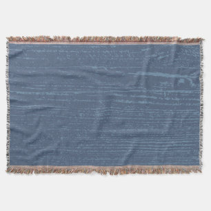 Elegant Blue Wood Grain Decke