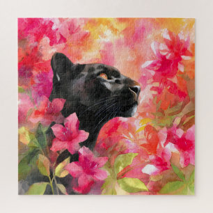 Elegant blühende Wildblume Schwarzer Panther