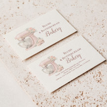 Elegant Blush Patisserie Bakery Business