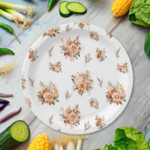 Elegant Boho Roses Pattern