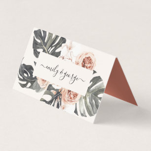 ÉLÉGANT BOHO RUST MONSTRERA PEONRA MARIAGE FLORAL