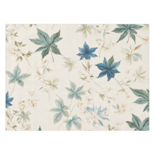 Elegant Boho Vintag Maple Blätter Blumenmuster Tischdecke