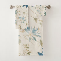 Élégant Boho Vintage Feuille érable modèle floral