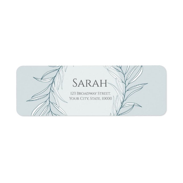 Elegant Boho Wildblume Wedding (Vorne)