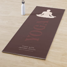 Elegant Boho Yoga Instructor Promotor