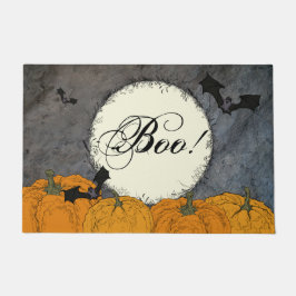 Elegant Boo Halloween Fußmatte