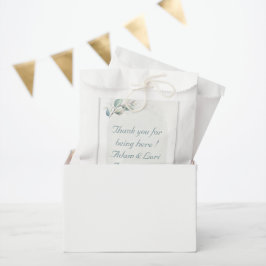 Elegant Botanical Love Wedding Geschenktütchen