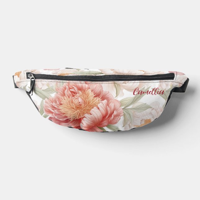 Élégant Botanique Camellia Pink Pastel Personnalis (Poser)
