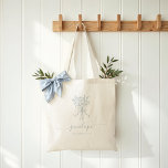 Elegant Bow Bouquet Personalisiertes Brautparty Ge Tragetasche<br><div class="desc">Machen Sie Ihre Hochzeitsfeier unvergesslich mit unserem Bugband für Brautparty Geschenktasche! Diese personalisierten Tasche verleihen Ihrem Fest Eleganz und Charme, indem Sie unseren handgezeichnet Bogen und das wunderschöne Blumenstrauß vorstellen. Sie sind elegant, praktisch und mit einem persönlichen Flair gestaltet und eignen sich perfekt für Brautmädchen, Gastgeschenke, Hochzeitsgeschenke oder Brautparty-Geschenke. Erleben...</div>