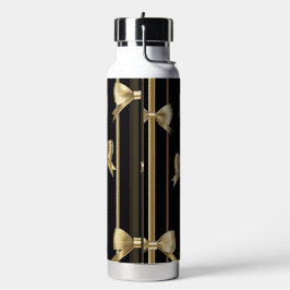Elegant Bow Keramik Thermos" Trinkflasche