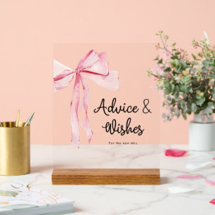 Elegant Bow rose Conseils & Wish Fête des mariées