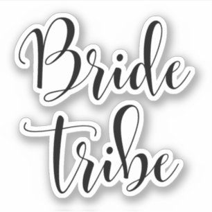 Elegant Bride Stamm Aufkleber