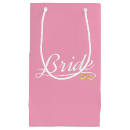 Elegant Bride Wedding Calligraphy | Geschenktasche Kleine Geschenktüte