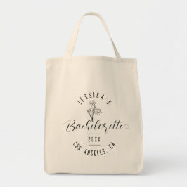 Elegant Bridesmaid Birth März Daffodil Blume Tragetasche