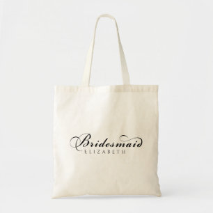 Elegant Bridesmaid Script Tragetasche