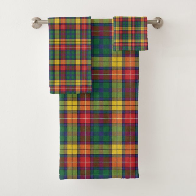 Élégant Buchanan Tartan Plaid (En situation)