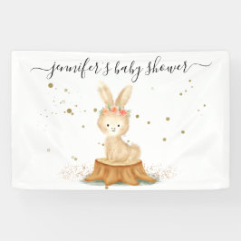 Elegant Bunny Rabbit wildlife farm forest animal Banner