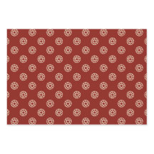 Elegant Burgunder Creme Geometrisch