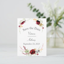 Elegant Burgundy Marsala Succulents Wedding Rett