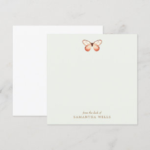 Elegant Butterfly Personalisiert Danke